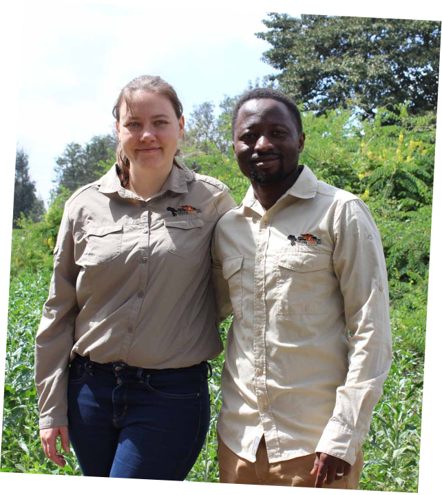 Sandra and Michael Msuya, founders of Tanzania Safari Bug.