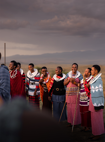 Local community in Tanzania