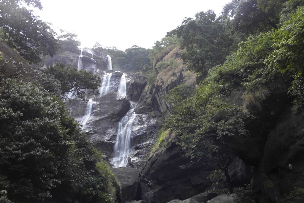 Sanje Waterfall in Udzungwa Mountains National Park on the best safari in Tanzania.